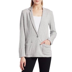 Majestic Filatures NM Luxury Essentials Majestic Boyfriend Linen Silk blazer